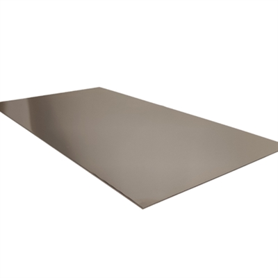 Ruostumaton teräslevy peilivaikutelmalla